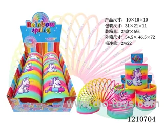 10*10 rainbow circle 6PCS