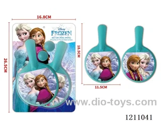 Frozen table tennis set (2 boards, *2 balls)