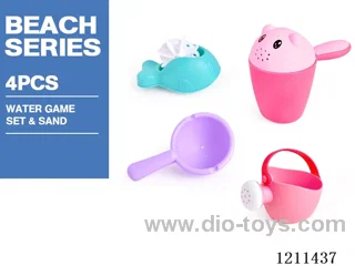 Bath Toys 4PCS -Pink