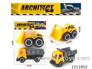free wheel engineering vehicles（2PCS）