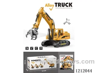 Timber grab of alloy inertia