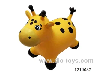 Flash music inflatable painted big mouth deer custom (including 3*1.5V battery)