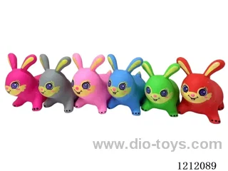 Inflatable painted cute rabbit