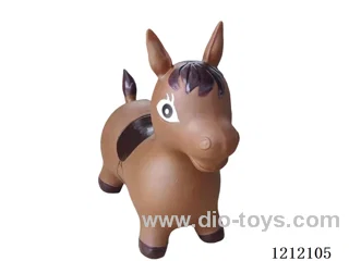 Inflatable painted coffee dragon horse