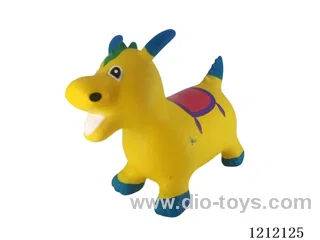 Inflatable painted dragon