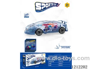 B/O cardan gear Lamborghini police car W L/M 3*AAA not included.