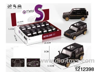 pull back alloy car in Display box