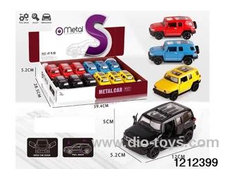 pull back alloy car in Display box