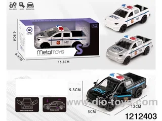 pull back alloy car in window box