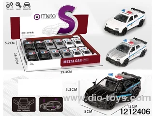 pull back alloy car in Display box