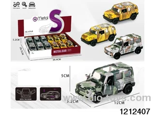 pull back alloy car in Display box