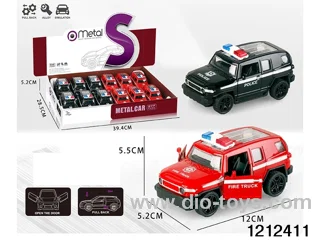 pull back alloy car in Display box