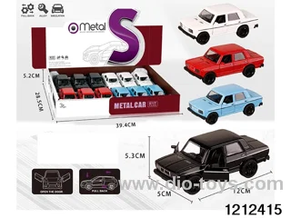 pull back alloy car in Display box
