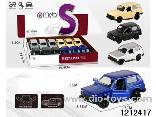 pull back alloy car in Display box