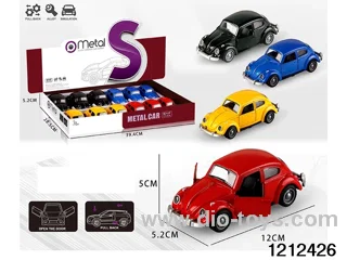 pull back alloy car in Display box
