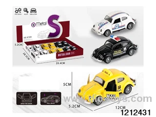pull back alloy car in Display box