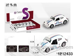 pull back alloy car in Display box