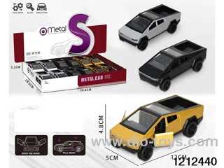 pull back alloy car in Display box
