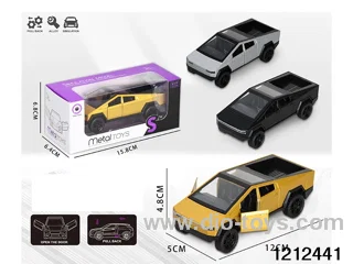 pull back alloy car in window box