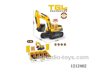 Free Wheel Engineering vehicle 8PCS