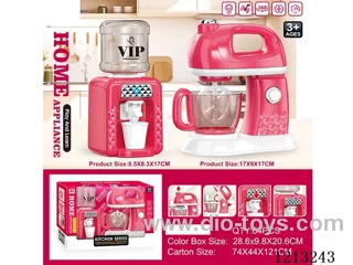 Small appliance combinations-drinking fountain: light/music/running water; blender: light/turning-not included 2*AA+2*AA