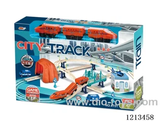 Electric train with sound