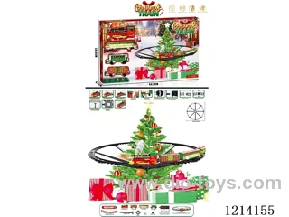 B/O track train W L/M/spray not included 4*AA(Christmas model)