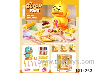 colored clay machine set
