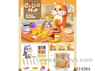 colored clay machine set