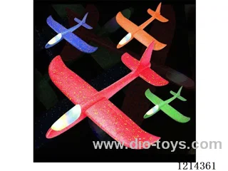 Hand Throwing Airplane (24CM with light)