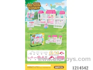 DIY villa set66PCS