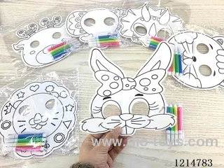 Mask Doodle (1 piece + 4 pens)