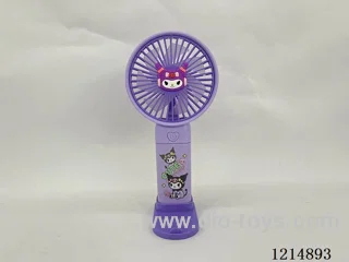 Handheld with Stand Base Sitting Rechargeable Fan (USB)