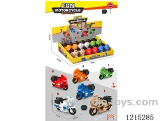 Pull Back Motorcycle 12PCS