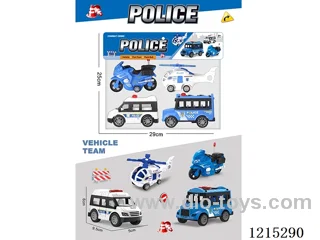 Pull Back Police Combo