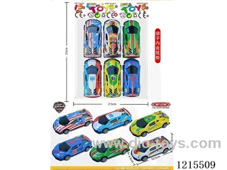 Metal Pull Back Racing Car 6PCS