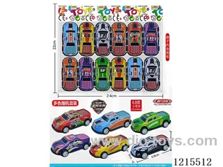 Metal Pull Back Pickup Truck 12PCS
