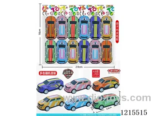 Metal Pull Back SUV Car 12PCS