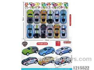 Metal Pull Back SUV Car 12PCS