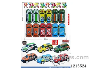 Metal Pull Back SUV12PCS