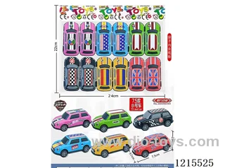 Metal Pull Back SUV12PCS