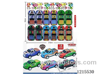 Metal Pull Back Pickup 12PCS