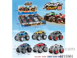 Inertia Alloy Cars (12PCS -Six Models Mixed)
