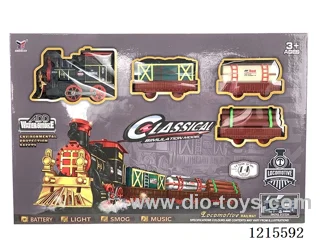 B/O Railway Train W L/M/spray not included battery