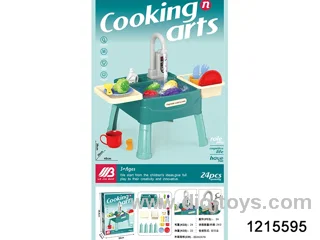 B/O tableware set in color box