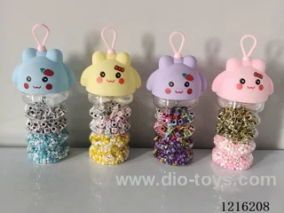 DIY Jewelry Set (4mm rice beads + letter beads + wire)