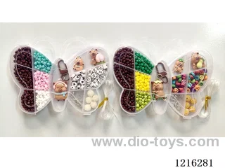 DIY Jewelry Set (4mm Rice Beads + Alphabet Beads + Colorful Beads + Keychain + Pendant + Loop Lobster Clasp + Cord-2 Mixed)