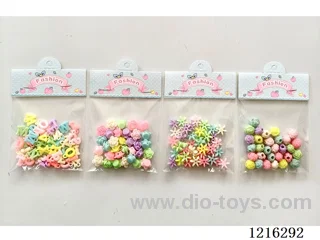DIY Jewelry Set (Colorful beads-4pcs mix)
