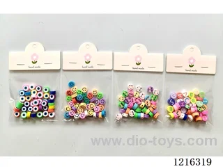 DIY Jewelry Set (Soft Ceramic Beads - 4 Mix)
