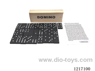 Boxed Small Wooden Dominoes